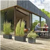 Plant pot Deroma Anthracite