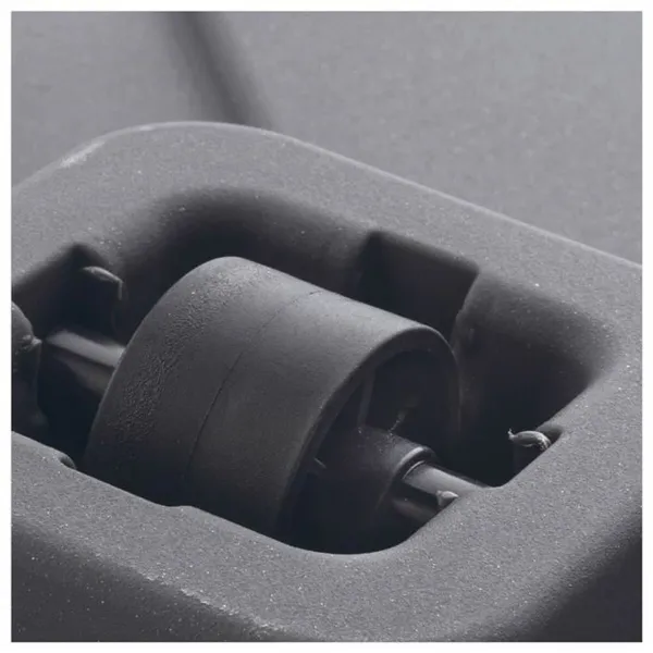 Plant pot Deroma Anthracite 38 x 38 x 39 cm Plastic Squared Bucket 38 cm
