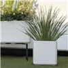 Planter Deroma Cosmo Grey Plastic Recycled plastic 38 x 38 x 39 cm Squared Bucket 38 cm
