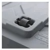 Plant pot Deroma Anthracite 99 cm Plastic Rectangular Modern
