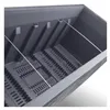 Plant pot Deroma Anthracite 99 cm Plastic Rectangular Modern