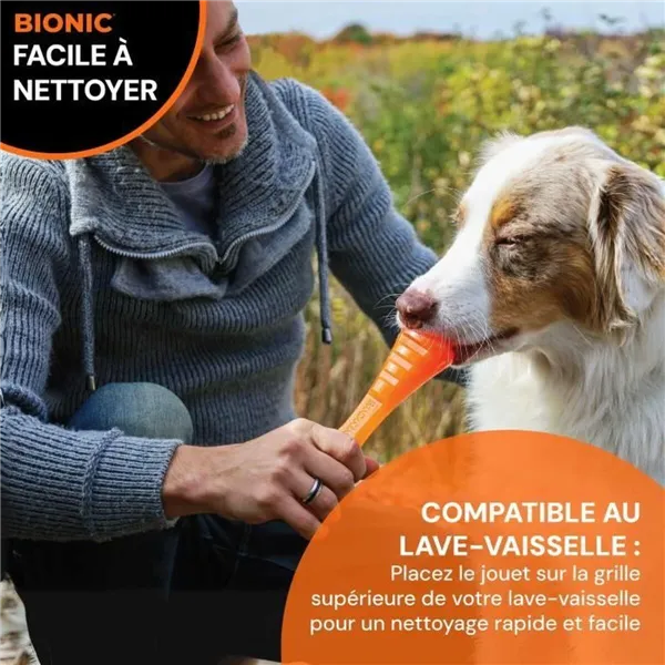 Dog chewing toy Bionic Urban stick Orange M