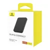 Magnetic Mini Powerbank Baseus 5000mAh, USB-C 20W (black)