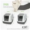 Cat Litter Box Catit Grey Detachable lid