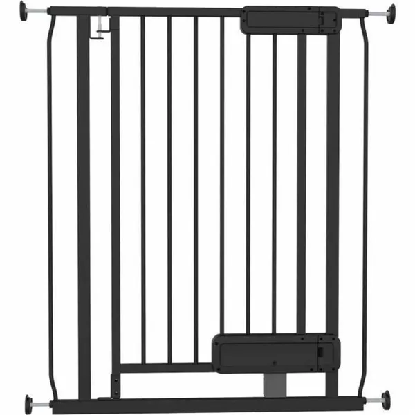 Safety barrier Ingenuity Black 73-80 cm