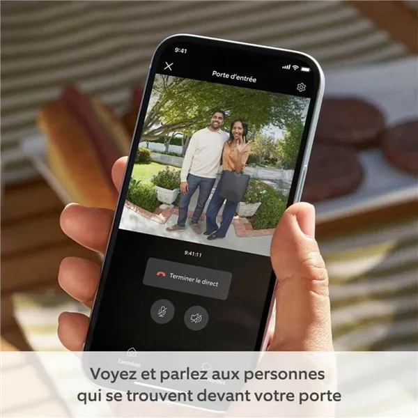 Smart Video-Porter Ring Automotive Brown