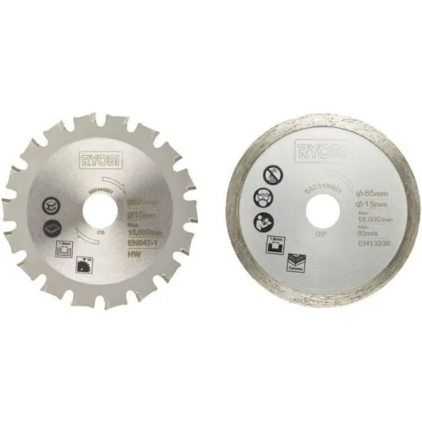 Saw Blade Ryobi RAKMMS02K (2 Units)