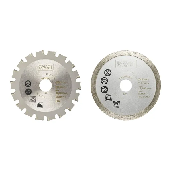 Saw Blade Ryobi RAKMMS02K (2 Units)