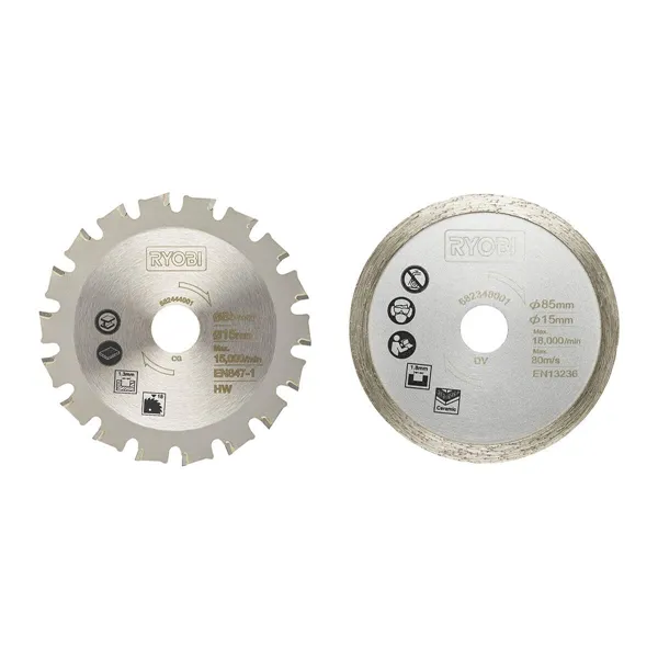 Saw Blade Ryobi RAKMMS02K (2 Units)