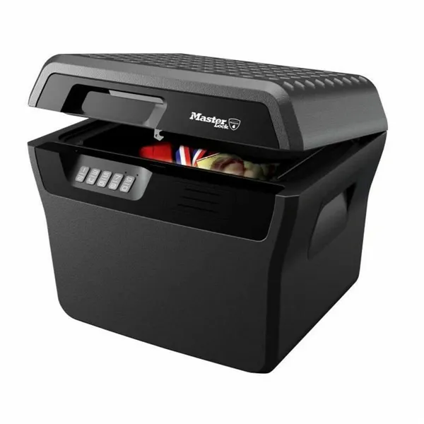 Safe Box with Electronic Lock Master Lock Black 18,5 L