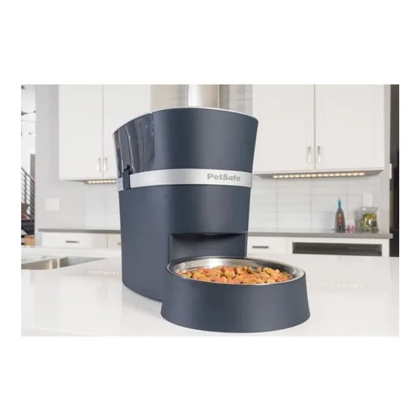 Automatic feeder PetSafe Black Stainless steel