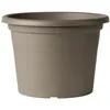 Plant pot Deroma 60 cm Taupe Injected Circular Ø 60 cm