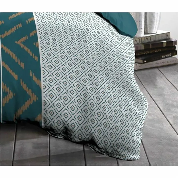 Duvet cover set HOME LINGE PASSION Ethno Green 140 x 200 cm
