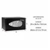Safety-deposit box Master Lock X041ML Black Black/Grey Steel 11,7 x 7,9 x 5 cm