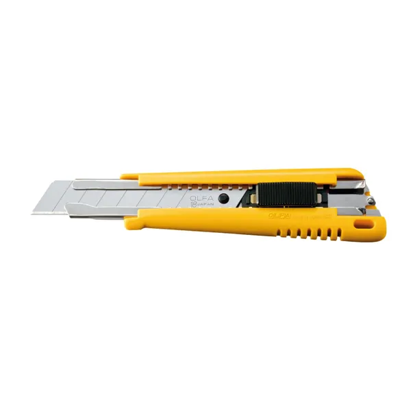 Cutter Olfa Yellow 18 mm Stainless steel Carbon steel