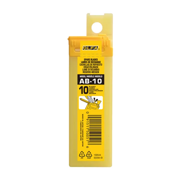Knife Blade Olfa AB-10 chunkable 10 Units