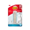 Hook for hanging up 3M 1,8 kg Silver Metal (1 Unit)
