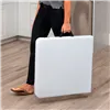 Folding Table Lifetime White 122 x 91,5 x 61 cm Steel HDPE