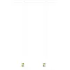 Side table Lifetime Cream 152 x 74 x 152 cm Steel Plastic