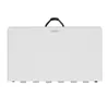 Folding Table Lifetime White Steel Plastic 94 x 74 x 94 cm