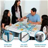Folding Table Lifetime White Steel Plastic 94 x 74 x 94 cm