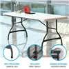 Folding Table Lifetime White 182 x 73,5 x 76 cm 182 x 74 x 76 cm