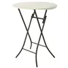Side table Lifetime Cream 84 x 110 x 84 cm Steel Plastic