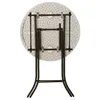 Side table Lifetime Cream 84 x 110 x 84 cm Steel Plastic