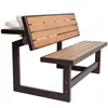 Bench with backrest Lifetime Table Brown Convertible