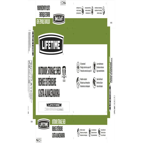 Hut Lifetime 60190 Exterior 214 x 227 x 213 cm