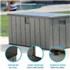 Outdoor Chest Lifetime Brown 570 L 150 x 69 x 72 cm Steel Plastic