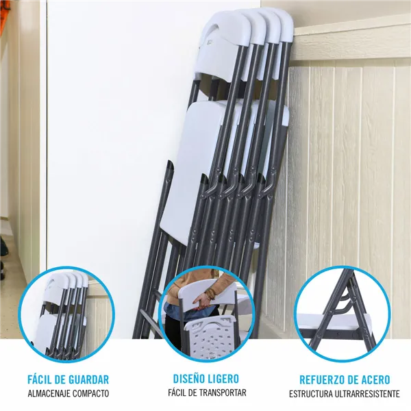 Folding Chair Lifetime 47 x 84,5 x 50 cm