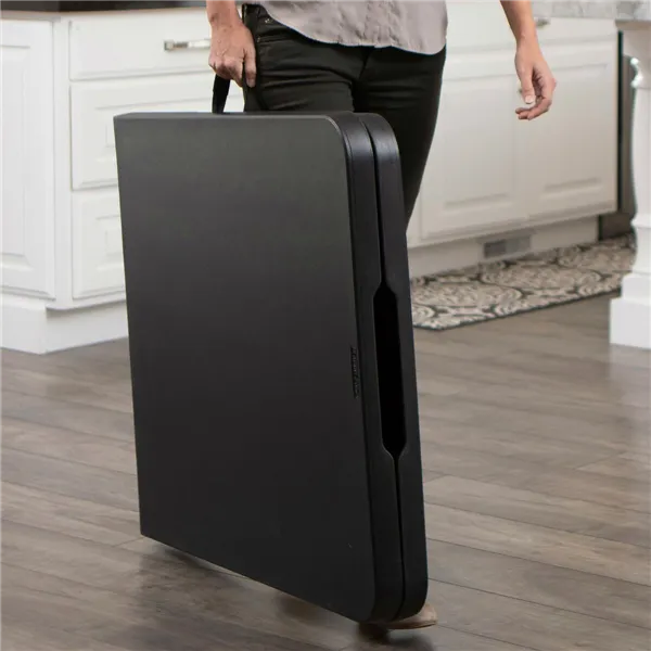 Folding Table Lifetime Black 183 x 73 x 76 cm