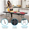 Folding Table Lifetime Black 183 x 73 x 76 cm