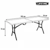 Folding Table Lifetime Black 183 x 73 x 76 cm