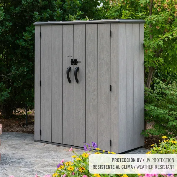 Storage furniture Lifetime Grey 143 x 174 x 74 cm