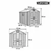 Hut Lifetime 213 x 228 x 280 cm Grey