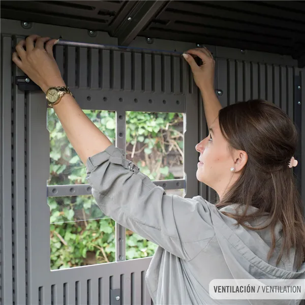Hut Lifetime 213 x 228 x 280 cm Grey
