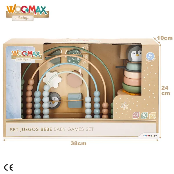Wooden Game Woomax 22 x 22 x 6 cm