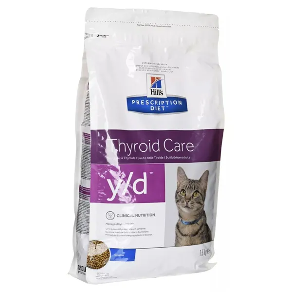Cat food Hill's Prescription Diet y/d Feline Adult Chicken 1,5 Kg