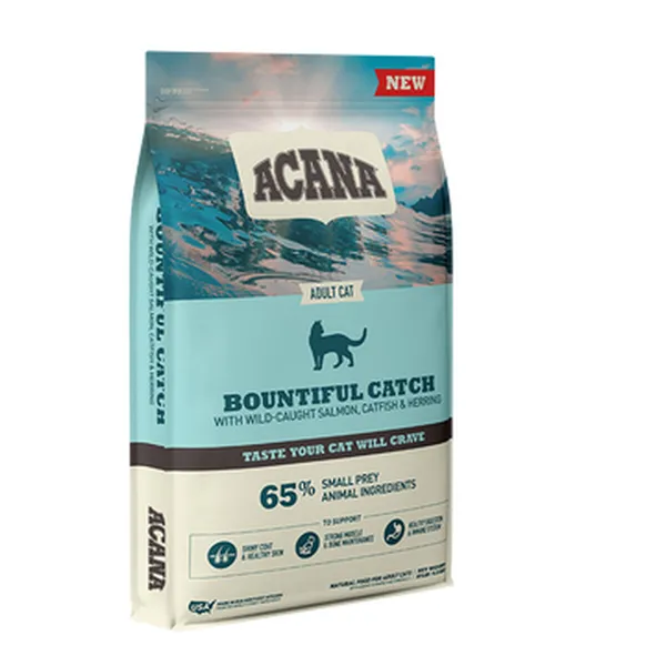 Cat food Acana Bountiful Catch Adult Salmon Fish Lamb Cod 4,5 Kg