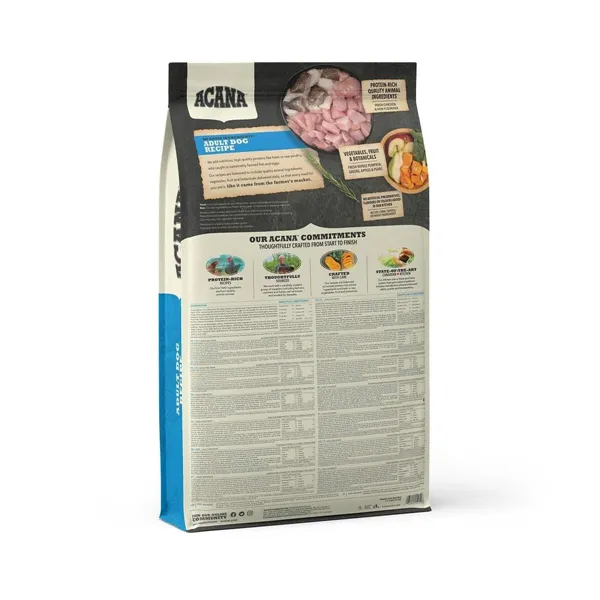 Fodder Acana Dog TF Heritage Adult Adult Chicken Turkey Fish 11,4 Kg 1 kg