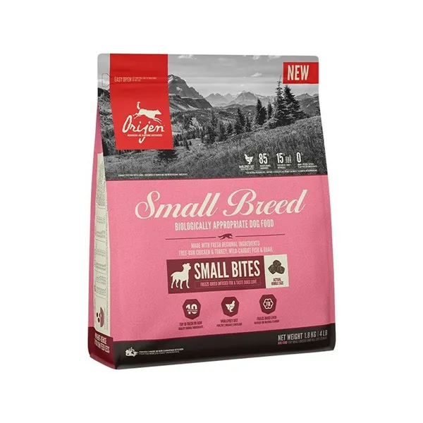 Fodder Orijen Small Breed Dog Chicken Turkey Fish 1,8 kg
