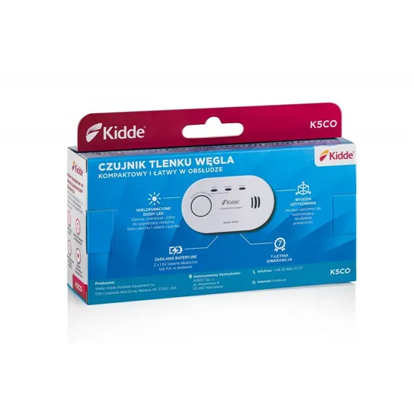 Carbon monoxide detector Kidde K5CO