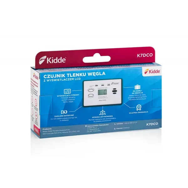 Carbon monoxide detector Kidde K7DCO