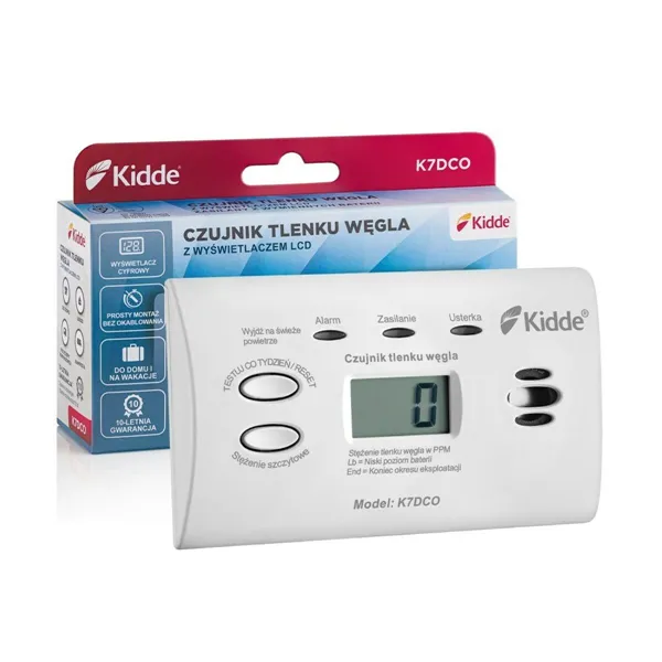 Carbon monoxide detector Kidde K7DCO