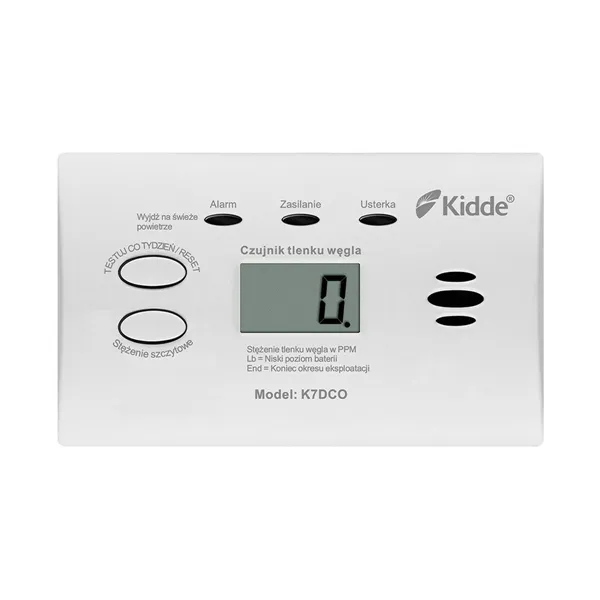 Carbon monoxide detector Kidde K7DCO
