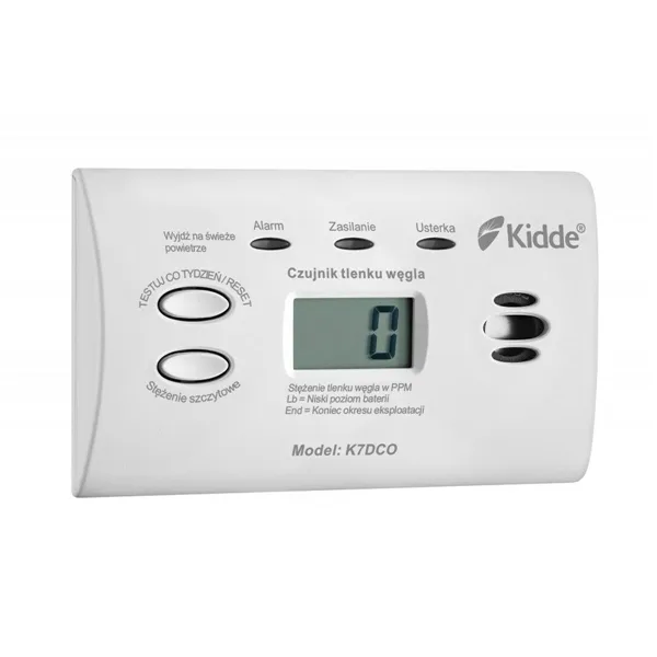 Carbon monoxide detector Kidde K7DCO