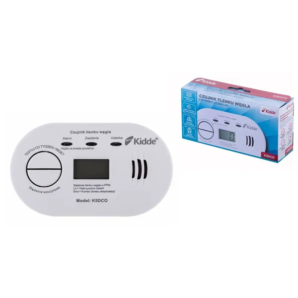 Carbon monoxide detector Kidde K5DCO