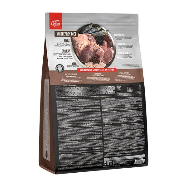 Cat food Orijen Regional Red Adult Veal Lamb Beef Wild Boar Pig 1,8 kg